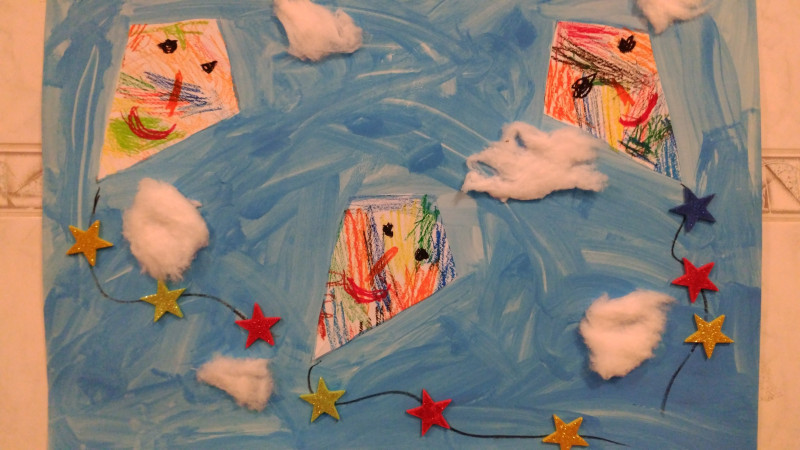 sie fliegen mit nach Hause