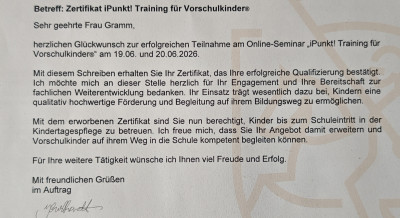 amtliche Bestätigung