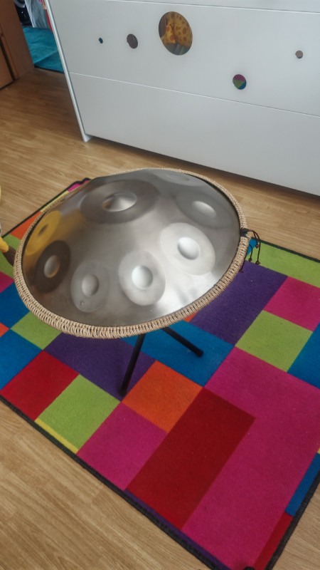 Das Highlight der Kinder wenn die Handpan kommt